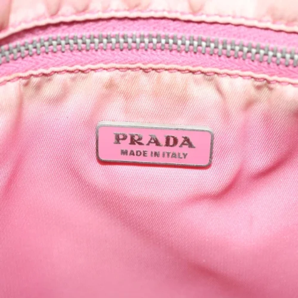 Prada Vintage Pre-owned Fabric prada-bags Black Dames