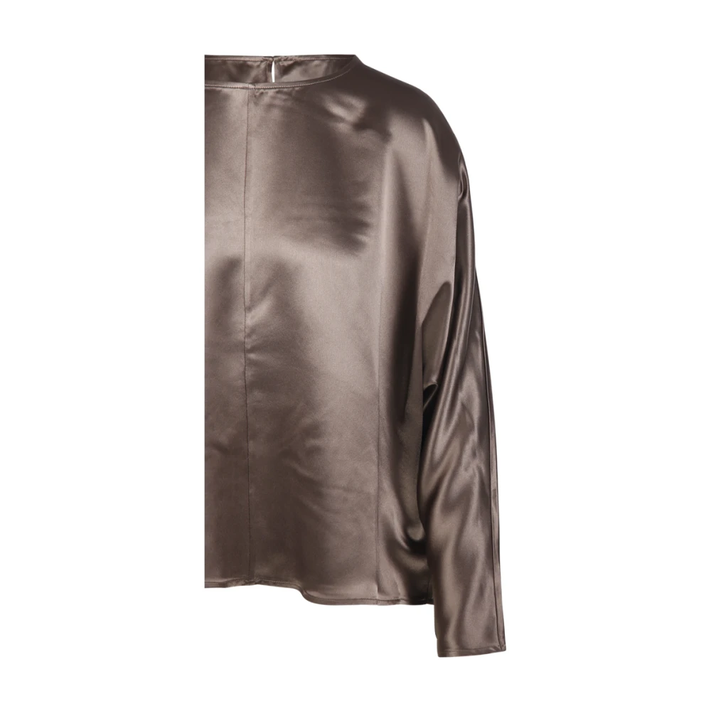 By Malene Birger Elegante Odelleys Shirt in Shitake By Herenne Birger Brown Dames