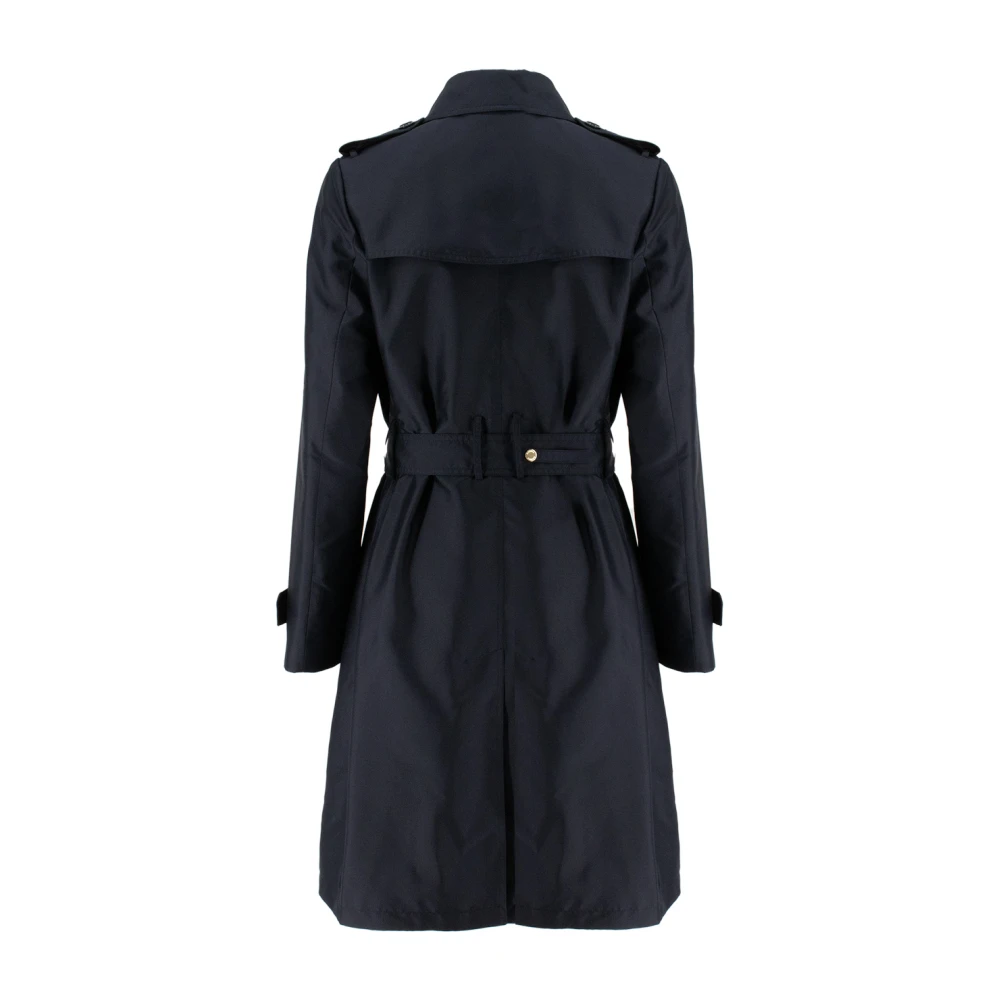 Moorer Klassieke double-breasted trenchcoat Blue Dames