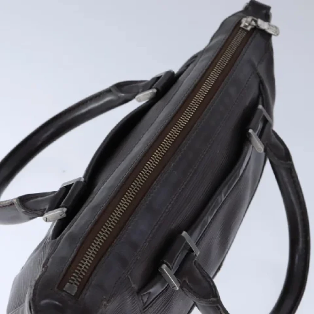 Louis Vuitton Vintage Pre-owned Leather handbags Black Dames