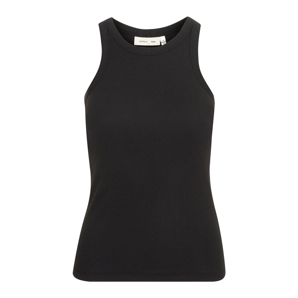 InWear Zwarte Tank Top Lolahiw Base Black Dames