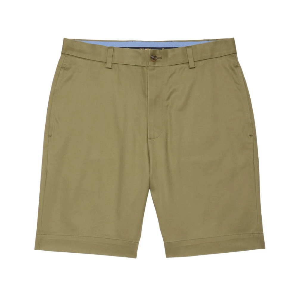 Brooks Brothers Green Short Shorts, Male, W40, Advantage Chino Shorts