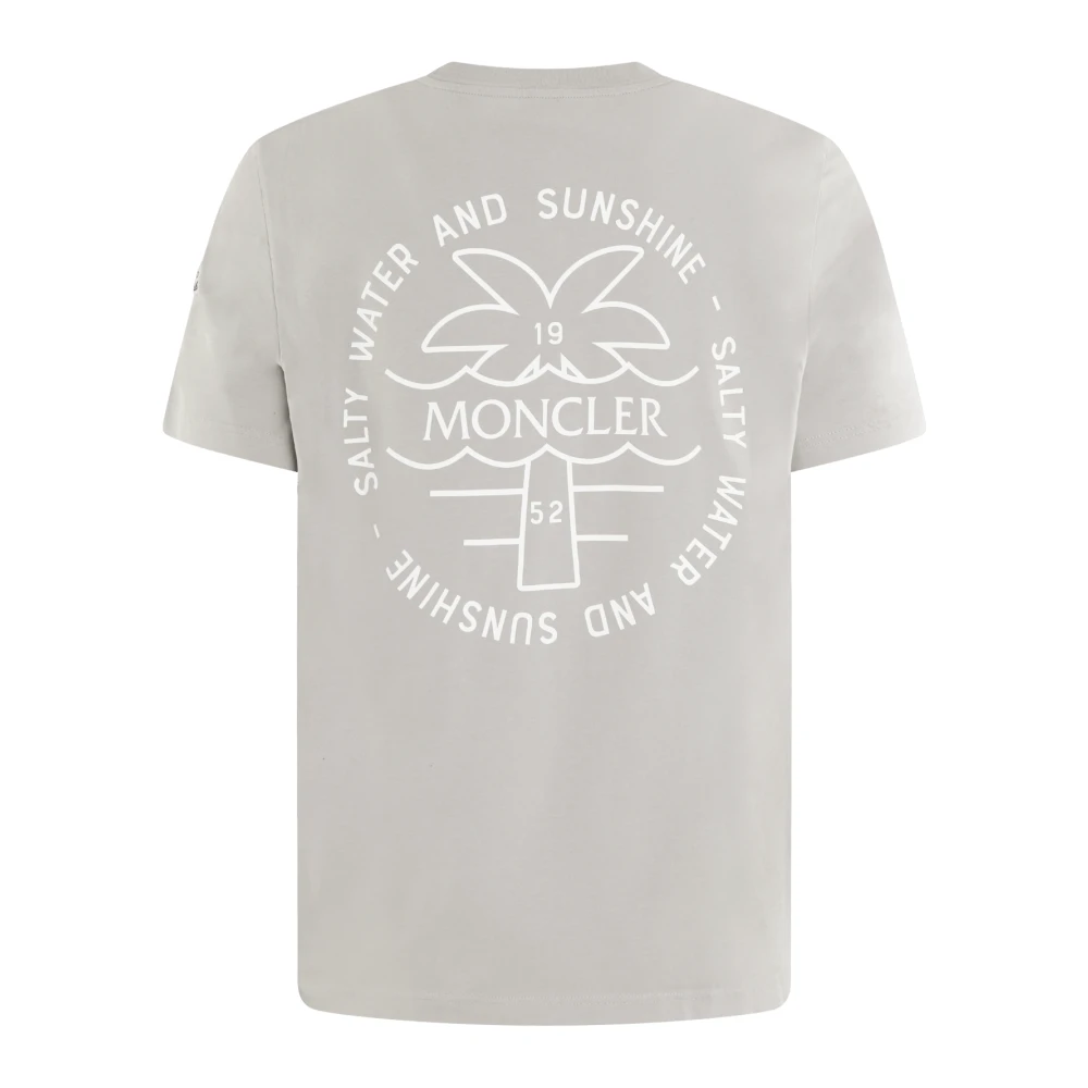 Moncler Heren T-Shirt Beige Heren