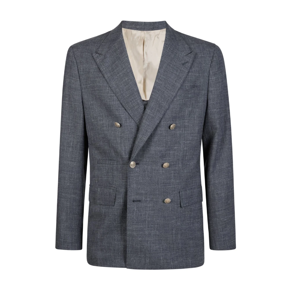 Eleventy Hombre Negro Chaquetas, Talla: M