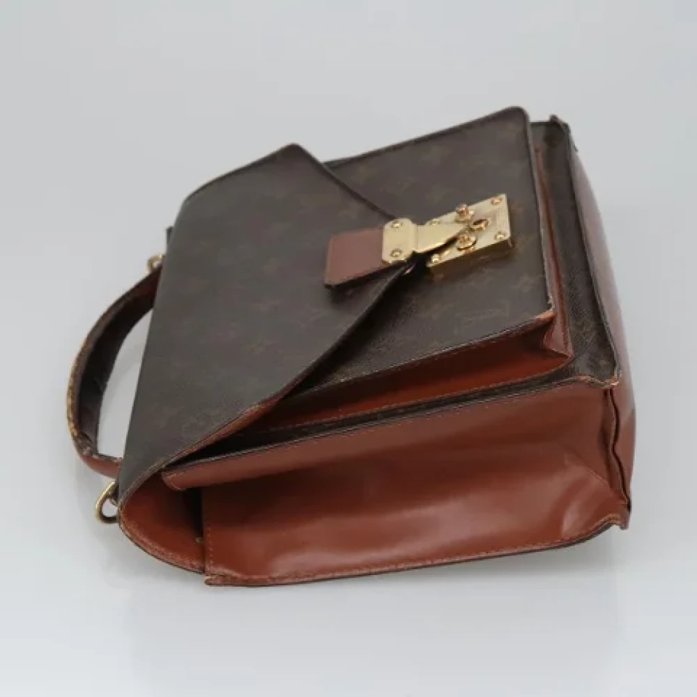 Louis Vuitton Vintage Pre-owned Canvas handbags Brown Dames