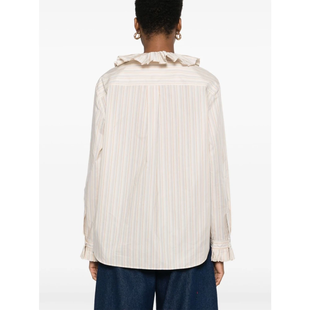 Philosophy di Lorenzo Serafini Ivoor Shirt Dameskleding Beige Dames