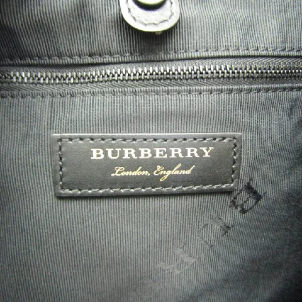 Burberry Vintage Pre-owned Nylon shoulder-bags Green Dames