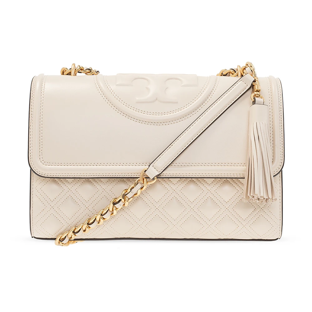 Tory Burch Liten Beige Väska Beige, Dam