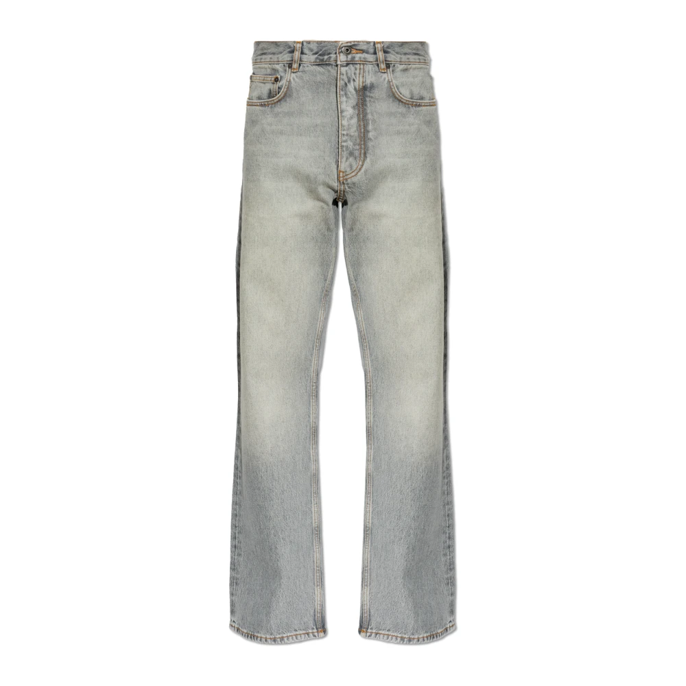Off White Uomo Grigio Jeans, W33, New,