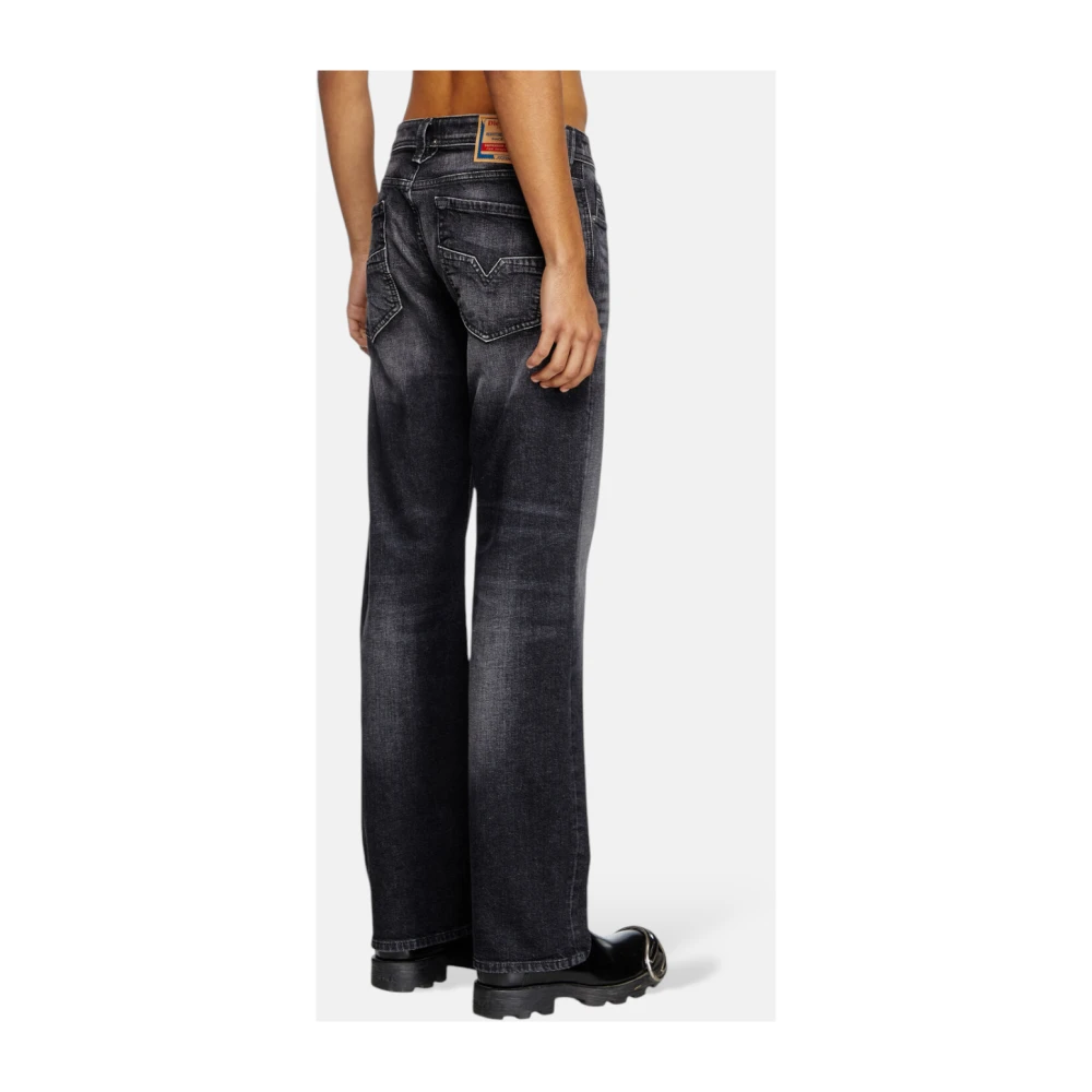 Diesel 1985 Larkee Regular Jeans Eigentijdse Stijl Black Heren