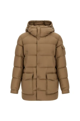 Bretagne Hooded Short Down Jacket