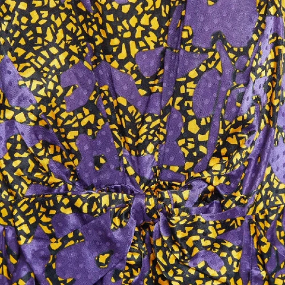 Chloé Pre-owned Cotton dresses Purple Dames