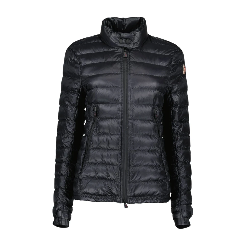 Moncler High-necked Zip Jacket Black, Dam