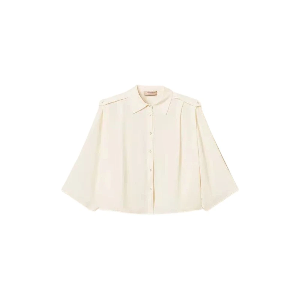Twinset Women's Beige Blouse - Shirts - L - Blouses & Shirts