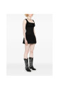 black-square-neck-sleeveless-dress