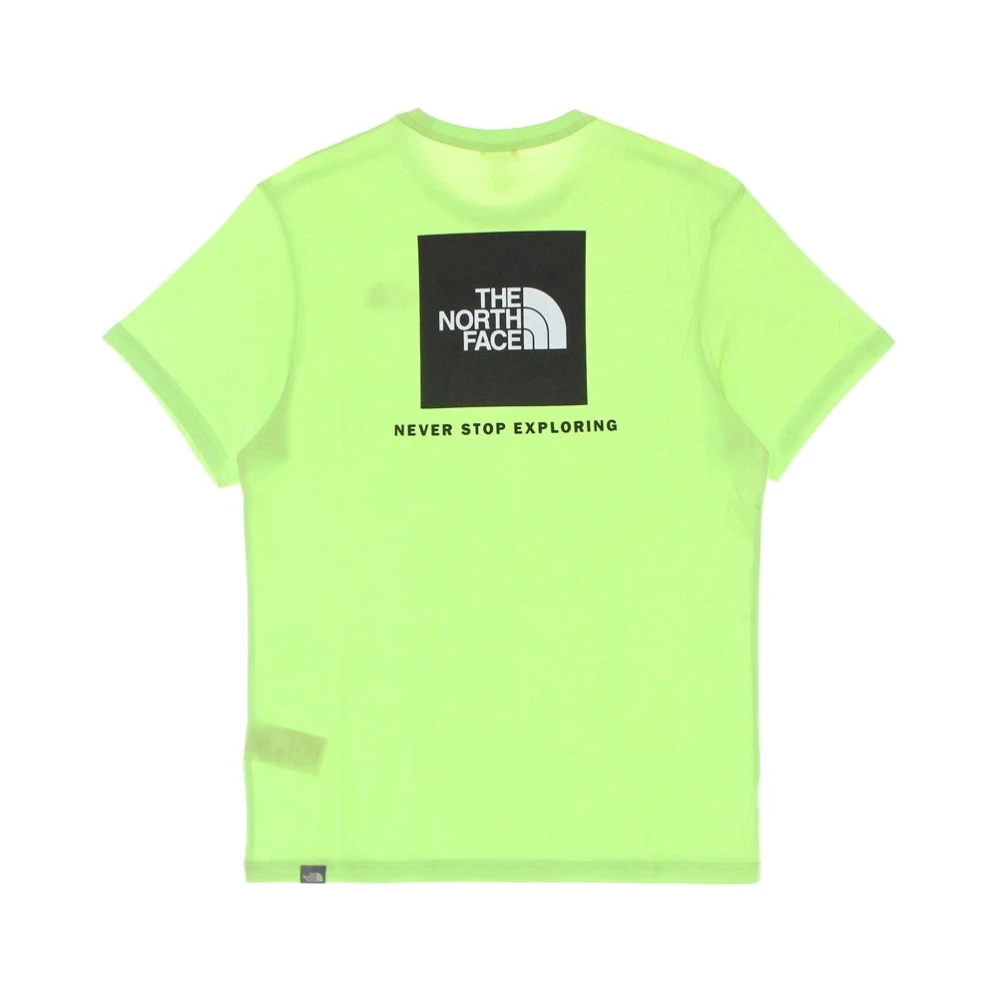 The North Face Groene Tee Korte Mouw Heren T-shirt Green Heren