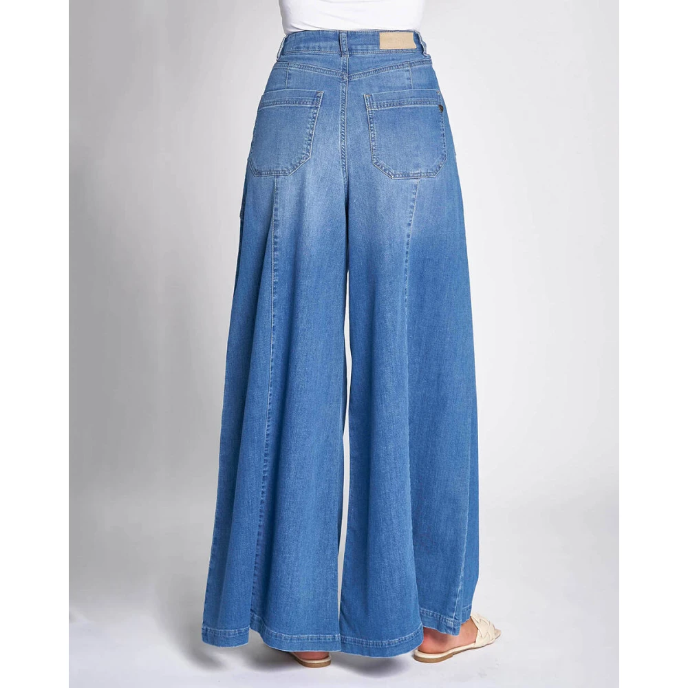 Zhrill Stijlvolle Denim Jeans Blue Dames