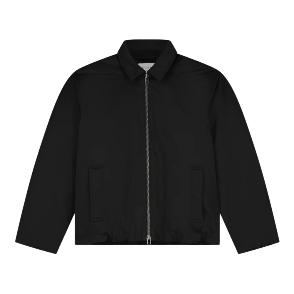 Olaf Hussein Men's Black Light Jackets, S, Medium Padded Jacket