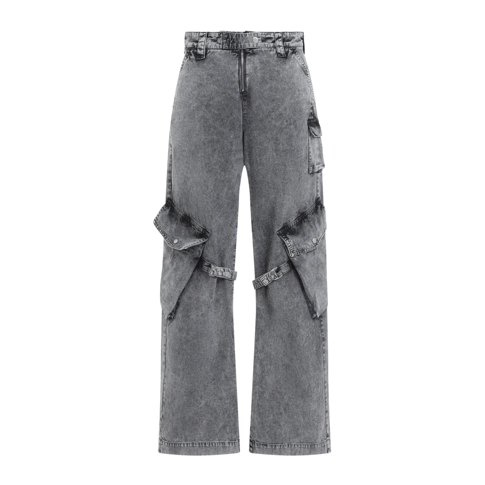 Acne Studios Gewassen antraciet jeans Gray Dames