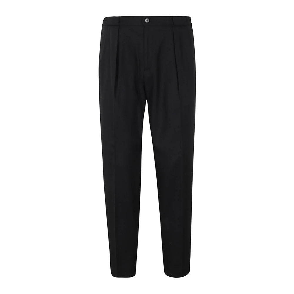 Briglia Grijze Wolmix Wortelbeenbroek Black Heren