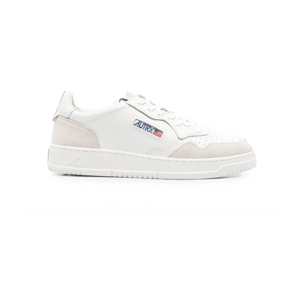 Autry White Sneakers, Male, 11 Uk, Medalist Low