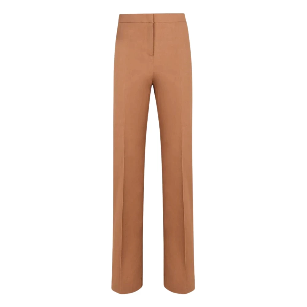 Pinko Women's Brown Wide Trousers, Xs, Trousers