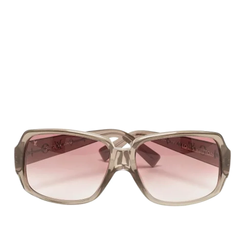 Louis Vuitton Vintage Pre-owned Acetate sunglasses Purple Dames