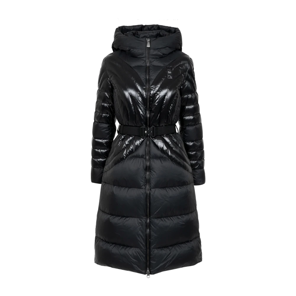 Blauer Urban Style Lange Jas Black Dames
