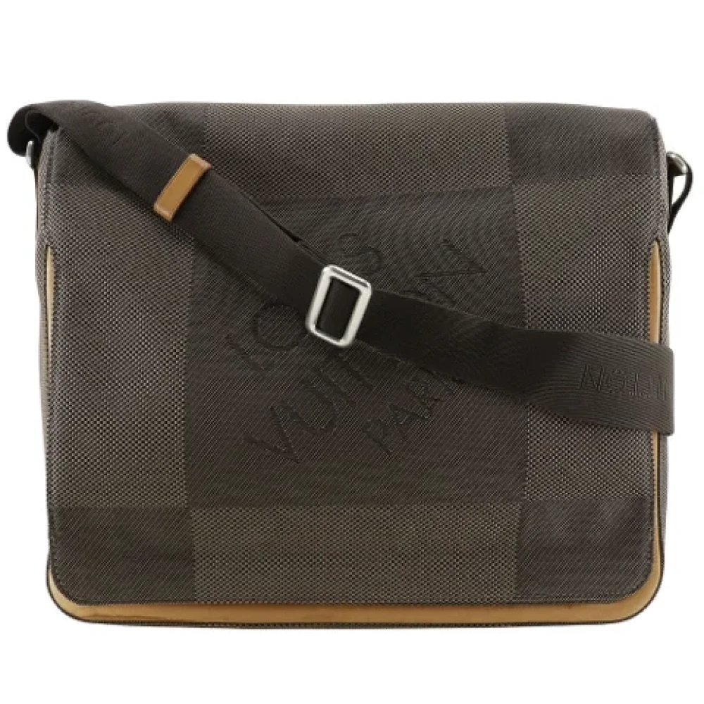 Louis Vuitton Vintage Pre-owned Canvas crossbody-bags Brown Heren