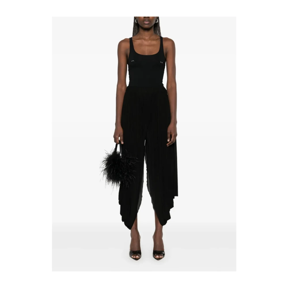 Mugler Zwarte Body Piercing Sieraden Black Dames