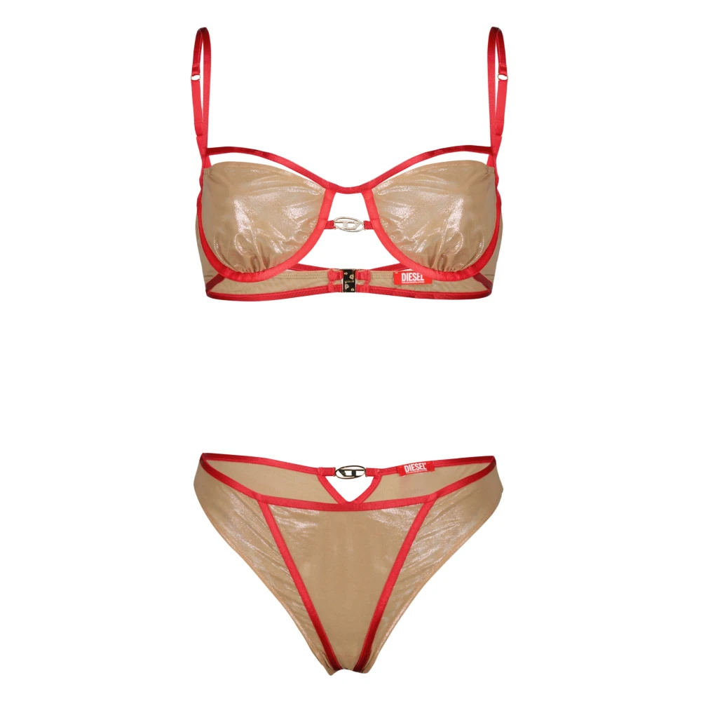 Diesel Cindy-Gft Underwire Bra - Female - Bikinis - Yellow - Xs - Swimwear