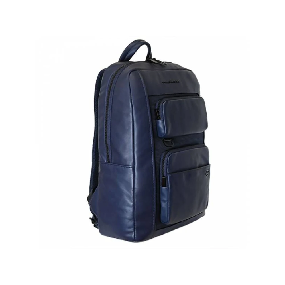 Piquadro Stijlvolle Zaini Rugzak Blue Heren