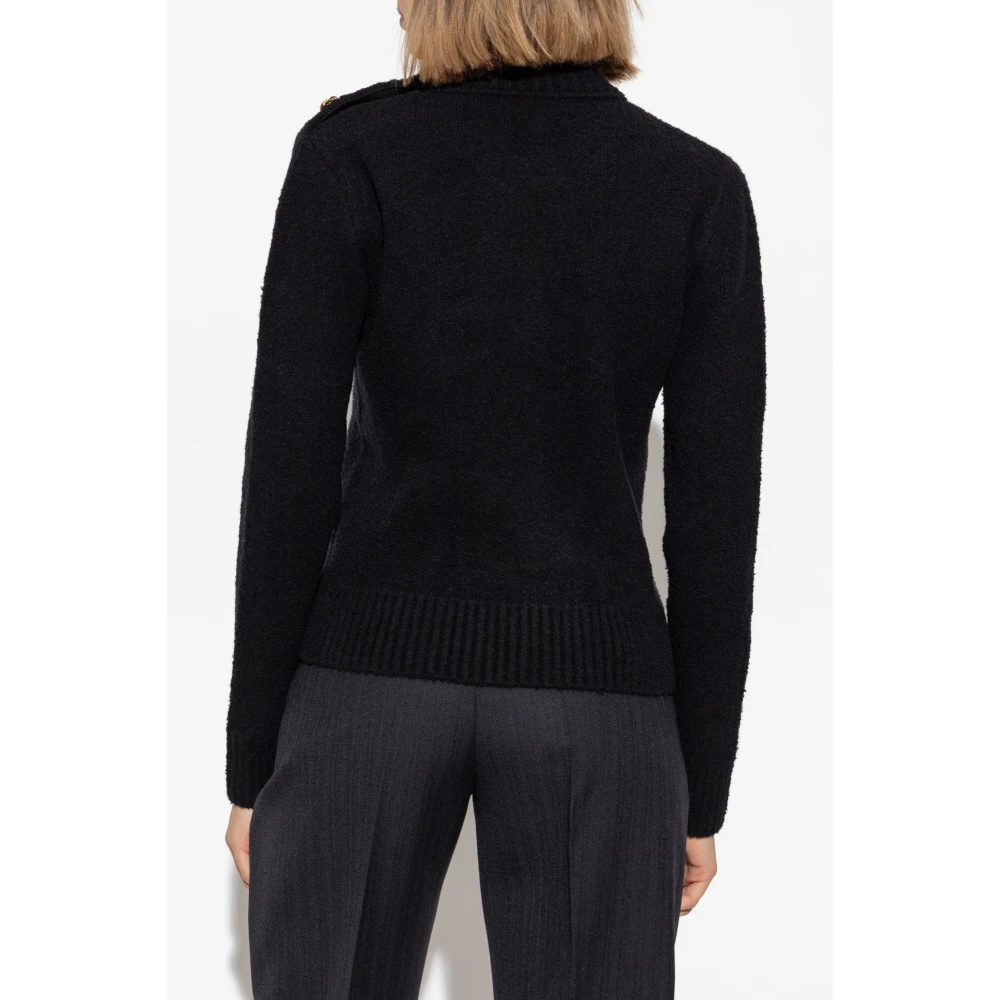 Bottega Veneta Wollen trui Black Dames
