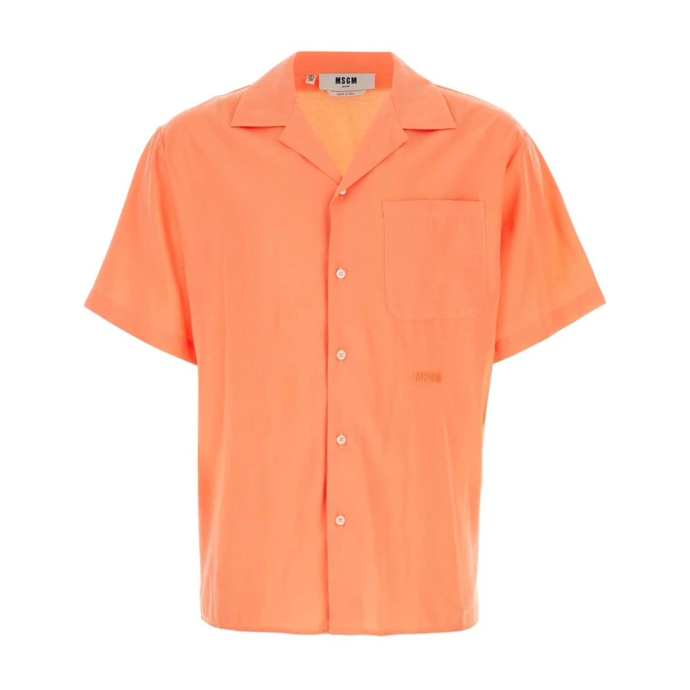 Shirts > Short Sleeve Shirts - - Msgm - Modalova