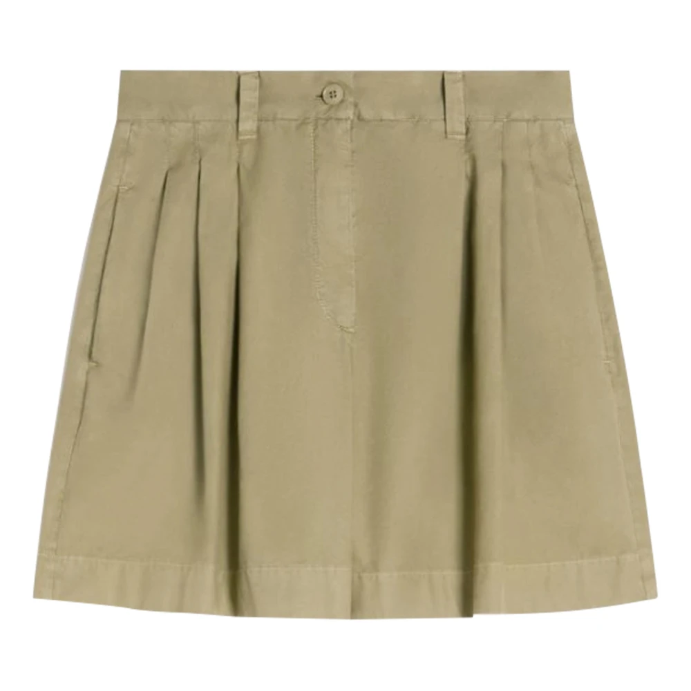 Max Mara Women's Green Casual Shorts, S, Weekend Shorts