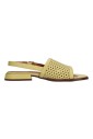 chaussures-plates-jaune