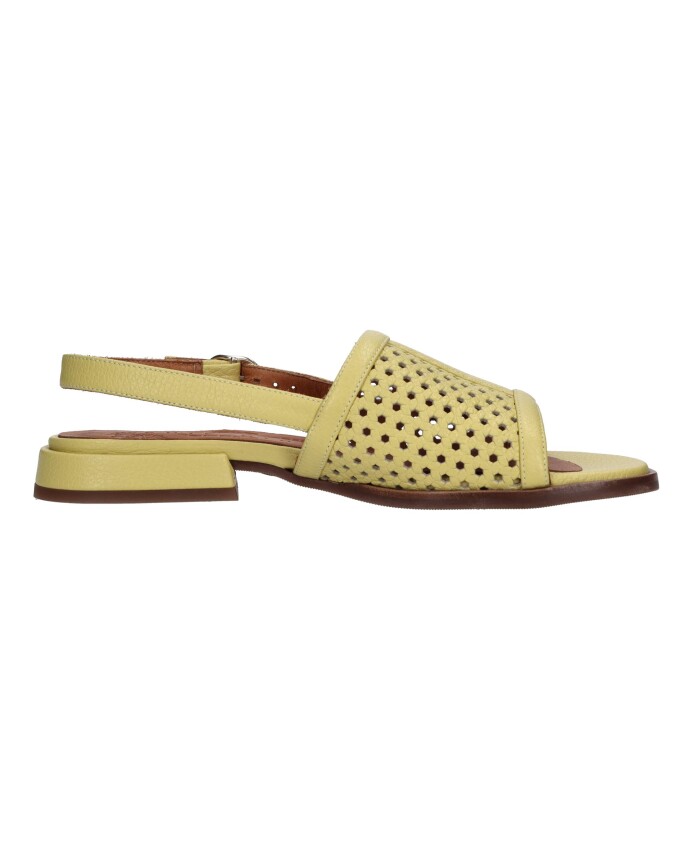 chaussures-plates-jaune