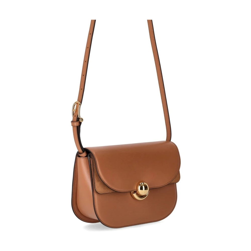 Furla Brandy Sfera Crossbody Tas Brown Dames