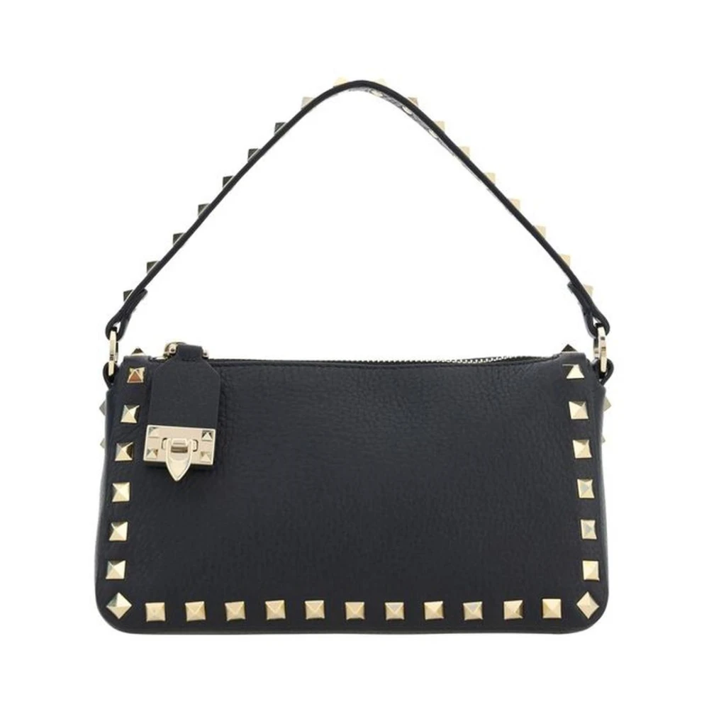 Valentino Garavani Rockstud Shoulder Bag - Nero 0NO - Image 2