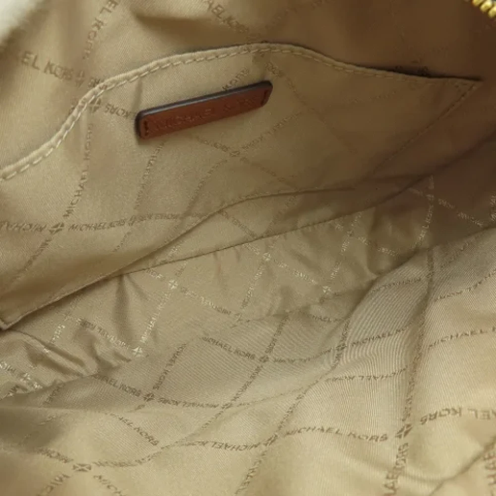 Michael Kors Pre-owned Canvas shoulder-bags Brown Dames