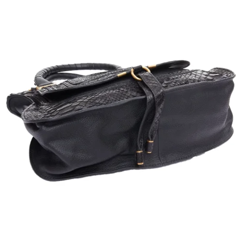 Chloé Pre-owned Leather handbags Black Dames