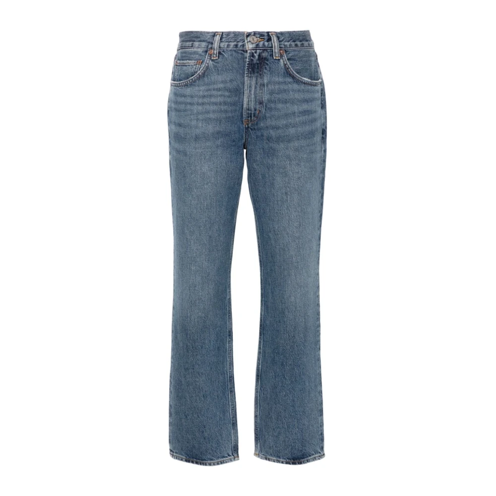 Agolde Blauwe Denim Jeans Blue Dames