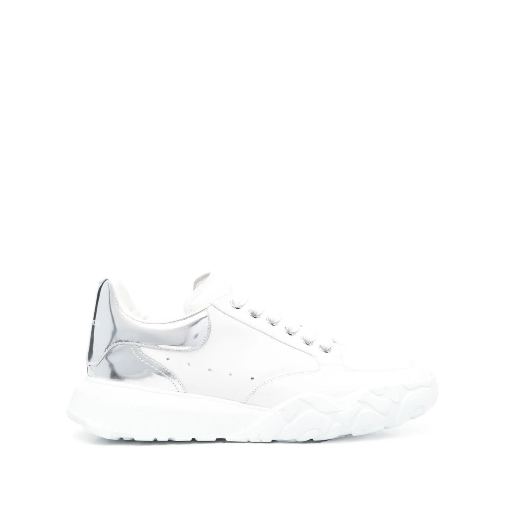 Alexander mcqueen Witte Court Leren Sneakers voor Heren White Heren