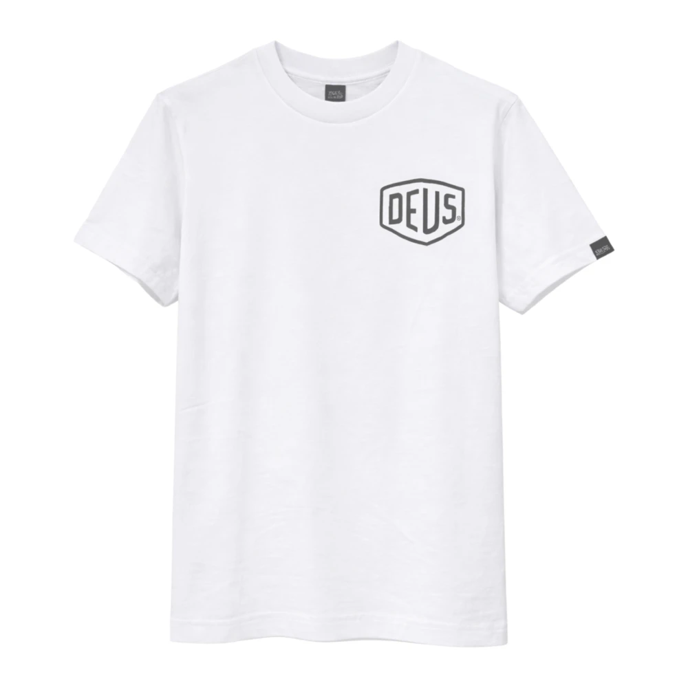 Deus Ex Machina Men's White T-Shirts, L, T-Shirts