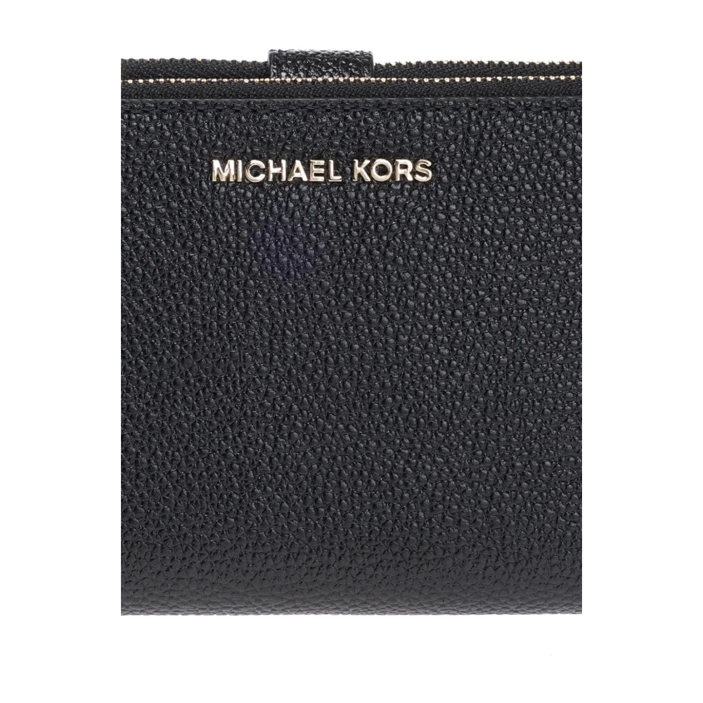 Michael Kors Logo Portemonnee Black Dames