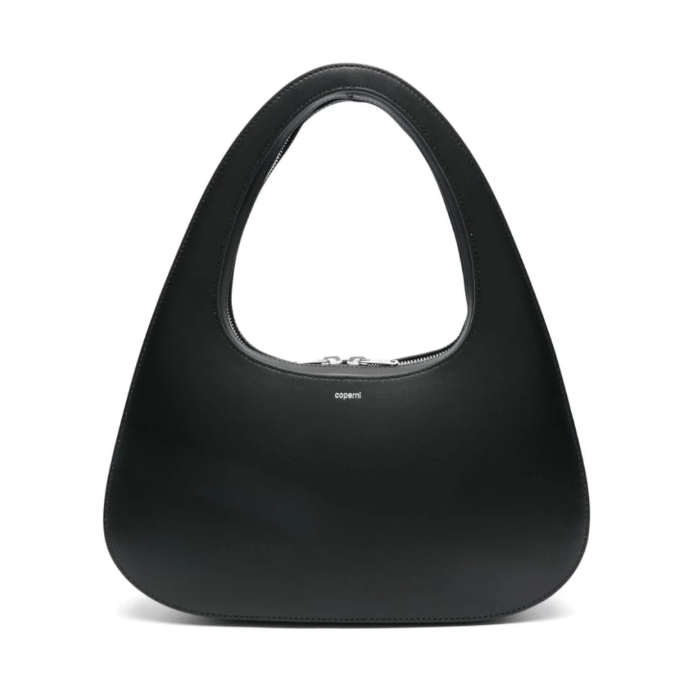 Coperni Women's Black Leather Top Handle Bag - Handbags - One Size - Bags