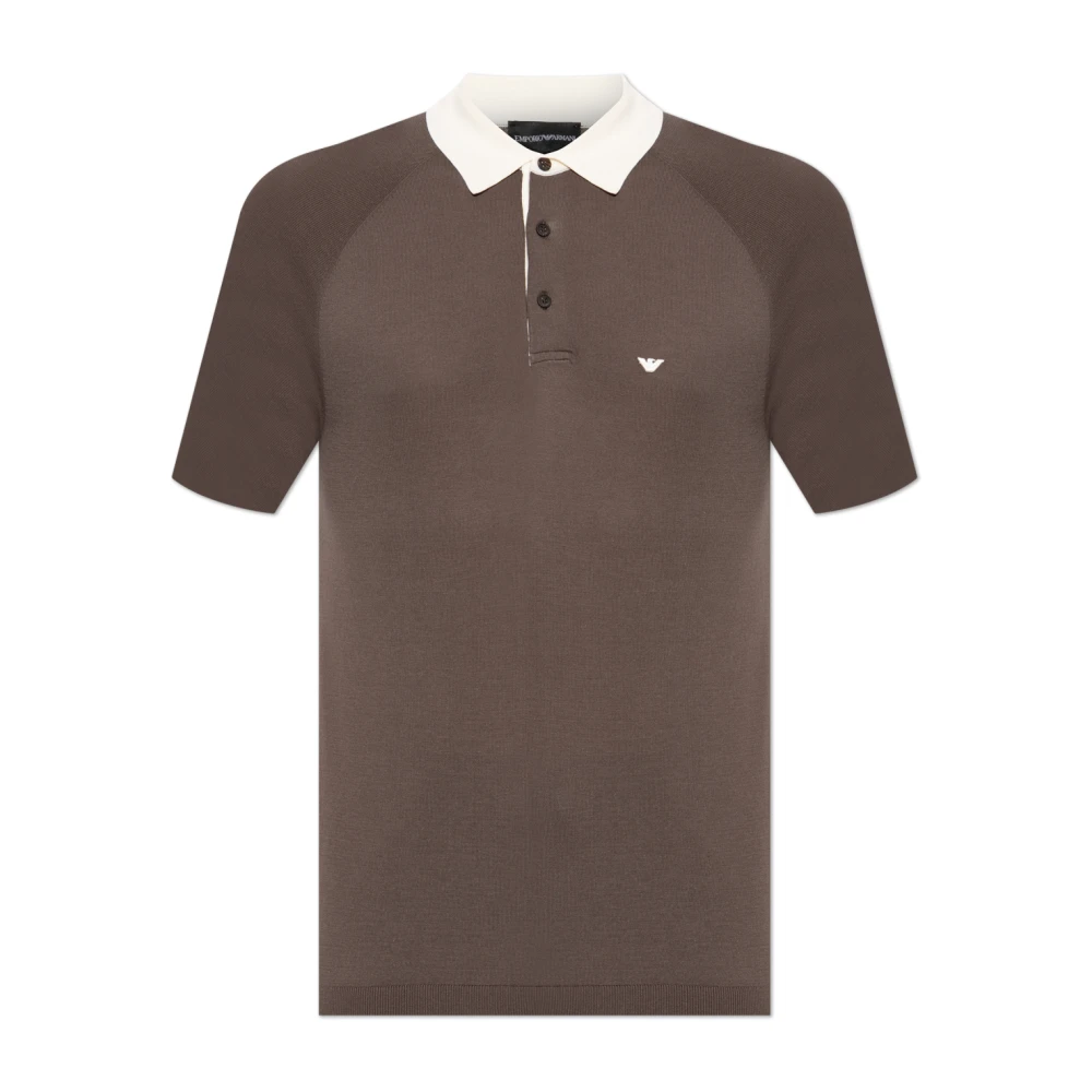 Emporio Armani Uomo Marrone Top, S, New,