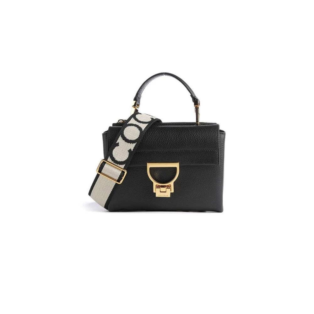 Coccinelle Women's Black Handbags, One Size, Arlettis Signature Handbag