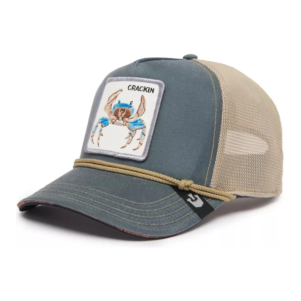 Goorin Bros Blauwe Krab Trucker Cap Blue Heren