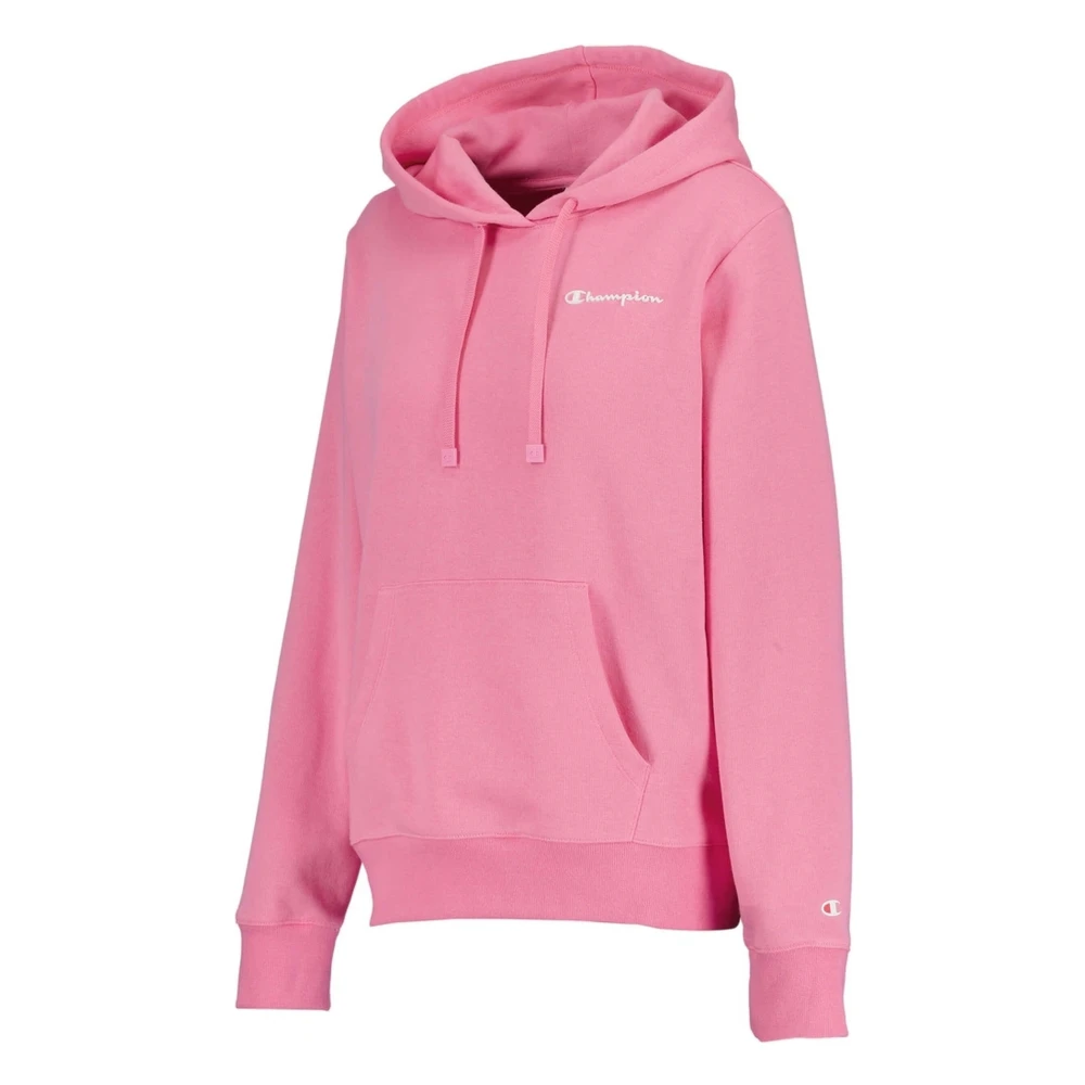 Champion Hooded Sweatshirt Hoodie Pink, Dam